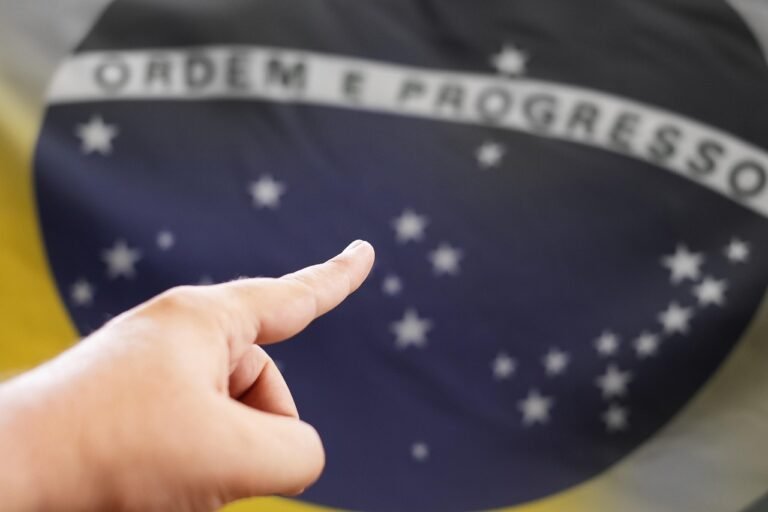 brazil, brazil flag, flag, homeland, finger, green, yellow