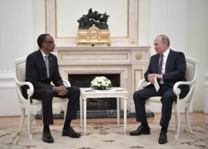 President Kagame meets with President Vladimir Putin in Moscow ahead of the World Cup Opening Ceremony | Moscow, 13 June 2018