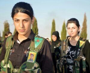 Kurdish YPG Fighters
