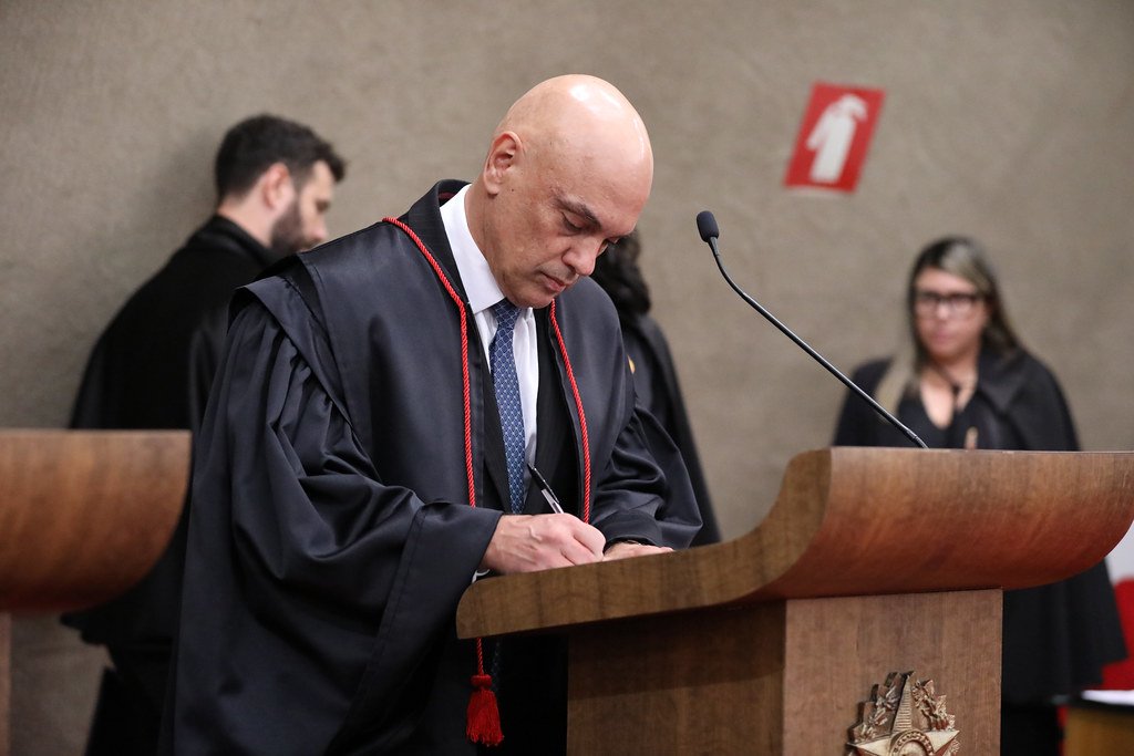 Cerimônia de posse do ministro Alexandre de Moraes como presidente do TSE - 16/08/2022