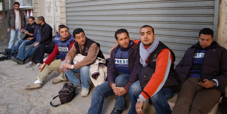 Gaza Journalists - Flickr - Al Jazeera English