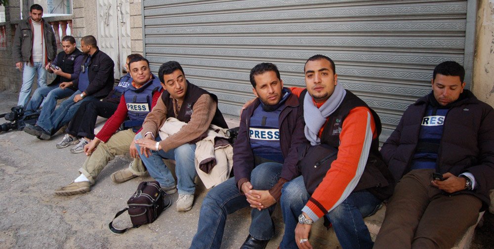 Gaza Journalists - Flickr - Al Jazeera English
