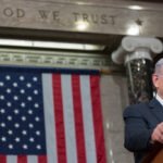 Prime Minister Benjamin Netanyahu of Israel concludes his third address before a joint meeting of Congress and reaffirms the strong bonds between Israel and the United States.